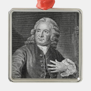 Archibald Bower, graviert von J. Hollonray Silbernes Ornament