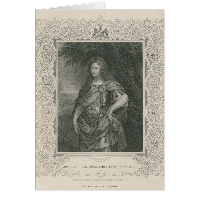 Archibald Campbell (Vorne)