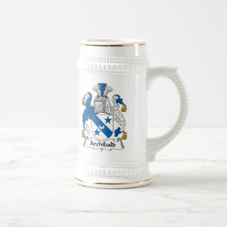 Archibald Familienwappen Bierglas