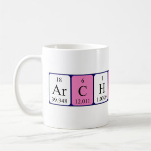 Archibald Periodenname Tasse