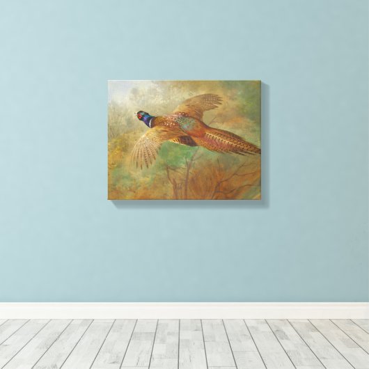 Archibald Thorburn Flying pheasant Bird Bilder Leinwanddruck (Insitu (Holzboden))
