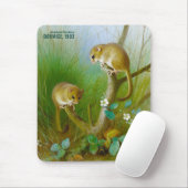 Archibald Thorburn Niedlich Mäuse (Dormice 1903) C Mousepad (Mit Mouse)