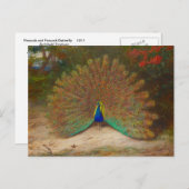 Archibald Thorburn Peacock KunstKunstkunst Postkarte (Vorne/Hinten)