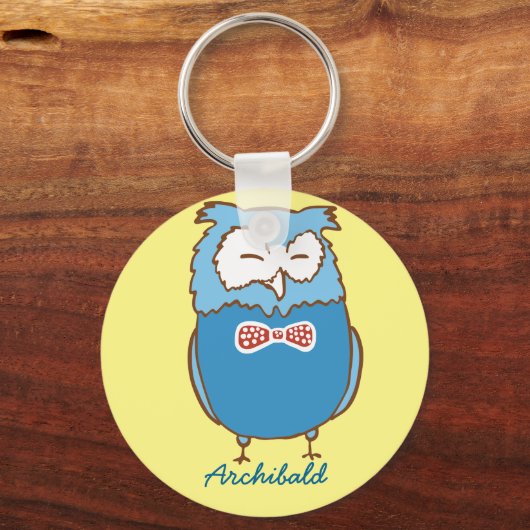 Archibald Uhu Schlüsselanhänger (Vorderseite)