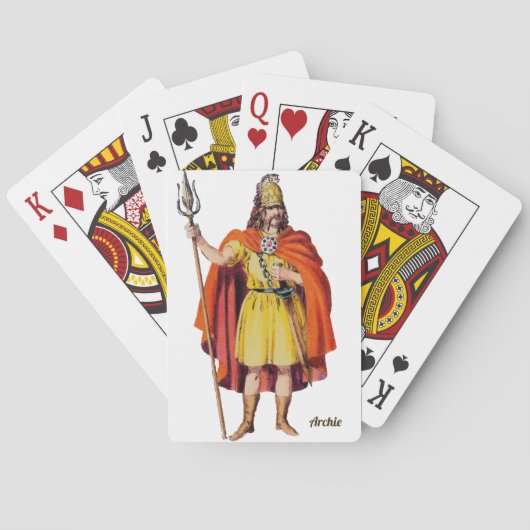 ARCHIE ~Ancient Briton COSTUME ~ BC 54 ~ Spielkarten (Rückseite)