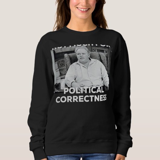 Archie Bunker Funny Conservative R-R-E-P-U-B-L-I-C Sweatshirt (Vorderseite)