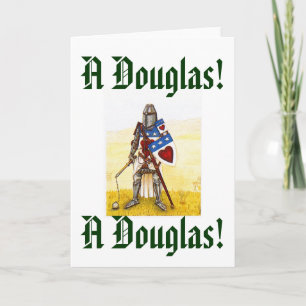Archie, ein Douglas! Ein Douglas! Gruß-Karte Karte