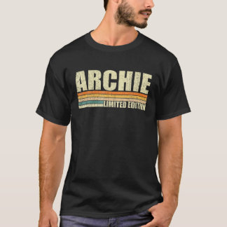 Archie Gift Name Personalized Funny Retro Vintage T-Shirt