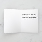 Archie Gute Besserung Karte ST-1 (Innenseite)