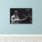 Archie Shepp 1 von P. Baud Banlieues Bleues 2010 C Leinwanddruck (Insitu (Holzboden))