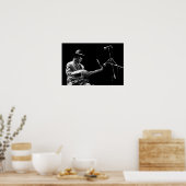 Archie Shepp 1 von P. Baud Banlieues Bleues 2010 P Poster (Küche)