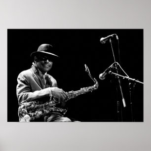 Archie Shepp 1 von P. Baud Banlieues Bleues 2010 P Poster