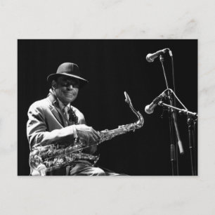 Archie Shepp 1 von P. Baud Banlieues Bleues 2010 Postkarte