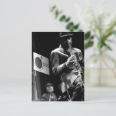 Archie Shepp 2 von P. Baud Banlieues Bleues 2010 Postkarte (Stehend Vorderseite)