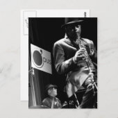 Archie Shepp 2 von P. Baud Banlieues Bleues 2010 Postkarte (Vorne/Hinten)