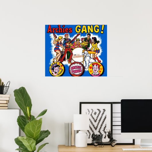 Archies Gang Poster (Heimbüro)