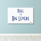 Archimedes Lever Motivierend Leinwanddruck (Insitu (Holzboden))