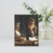 Archimedes Postkarte (Stehend Vorderseite)