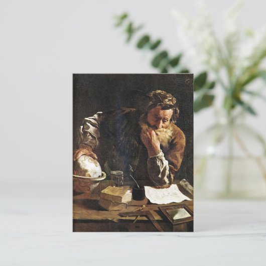 Archimedes Postkarte (Stehend Vorderseite)