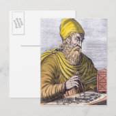 Archimedes Postkarte (Vorne/Hinten)