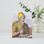 Archimedes Postkarte (Stehend Vorderseite)