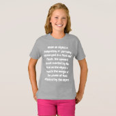 Archimedes Principle T-Shirt (Vorne ganz)