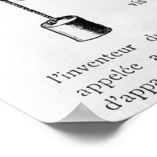 Archimedes-Schraube Poster (Ecke)