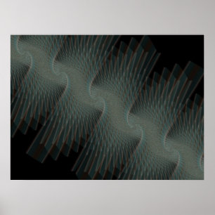 Archimedes Schraubendruck Poster