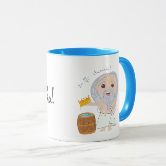 Archimedes Tasse (VorderseiteRechts)