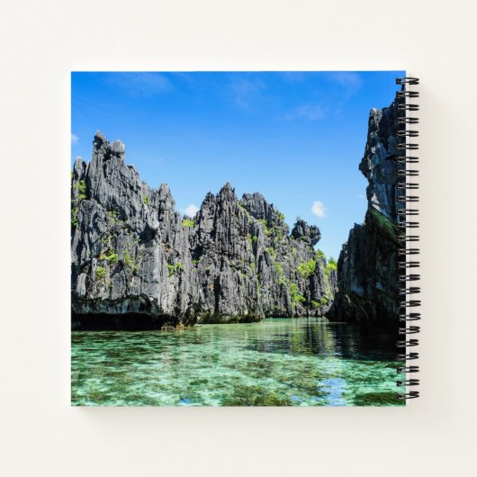 Archipel Bacuit Notizblock (Rückseite)