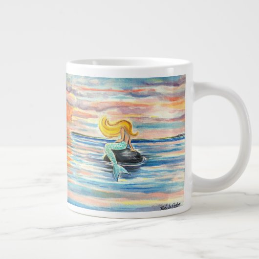 Archipelago144 "Ich muss eine Meerjungfrau"-Tasse Jumbo-Tasse (Rechts)