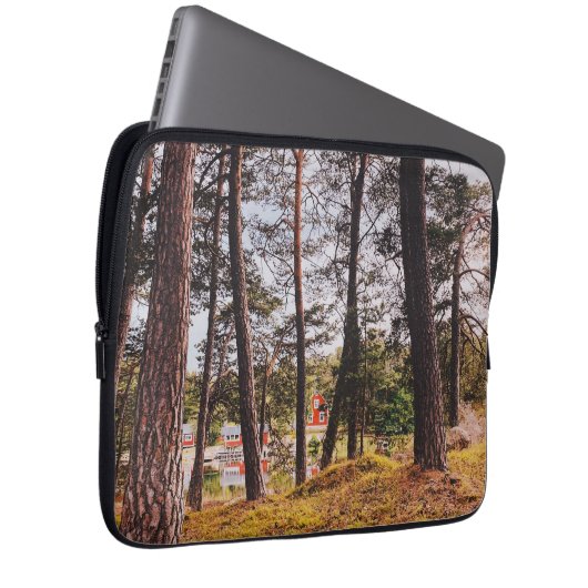 Archipelago Summer Abend Laptopschutzhülle (Vorne Rechts)