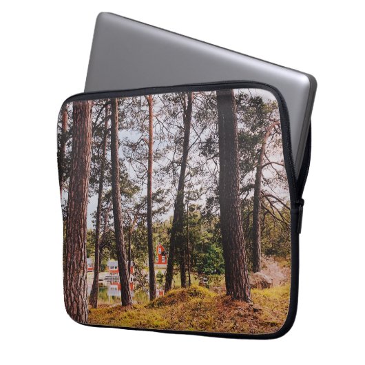 Archipelago Summer Abend Laptopschutzhülle (Vorderseite Links)