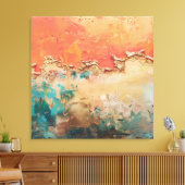 Archite Granite Canvas Art Leinwanddruck (Insitu (Wohnzimmer))