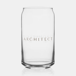 ARCHITECT 16 oz Drink Glass / Sepia Dosenglas