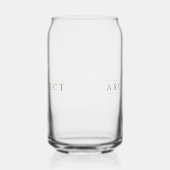 ARCHITECT 16 oz Drink Glass / Sepia Dosenglas (Links)