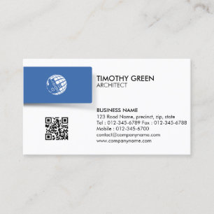 Architect Architect Architecture Contractor Visitenkarte