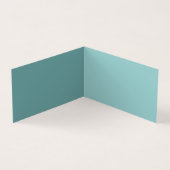 Architect Blue Modern Simple Minimal Business Card Visitenkarten (Innenseite)