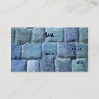 Architect Blue Sandstone Visitenkarte