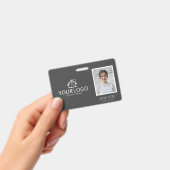 Architect Business Personalisiert Foto Mitarbeiter Ausweis (Handheld)