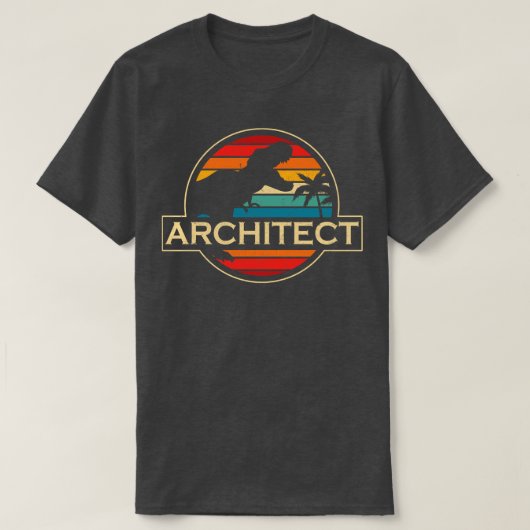 Architect Dinosaur T-Shirt (Design vorne)