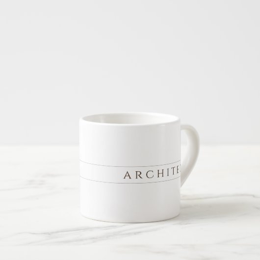 ARCHITECT Espresso Cup / Sepia Espressotasse (Vorderseite Rechts)