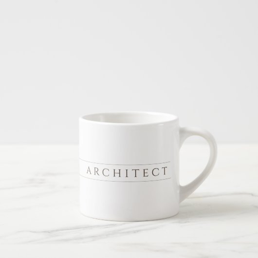 ARCHITECT Espresso Cup / Sepia Espressotasse (Rechts)