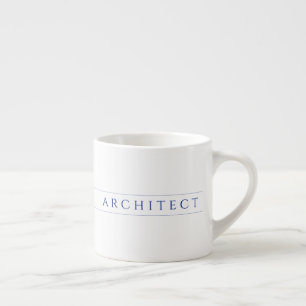ARCHITECT Espresso Tasse / Navy Blau