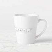 ARCHITECT Latte Tasse / Grau (Rechts)