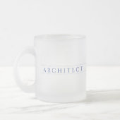 ARCHITECT Mattiert Glass Tasse / Navy Blue (Links)