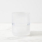 ARCHITECT Mattiert Glass Tasse / Navy Blue (Mittel)