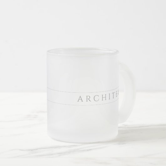 ARCHITECT MATTIERTE TASSE (VorderseiteRechts)