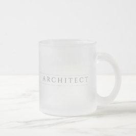 ARCHITECT MATTIERTE TASSE