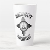 Architect Retro - Architekturmesse Milchtasse (Vorderseite)